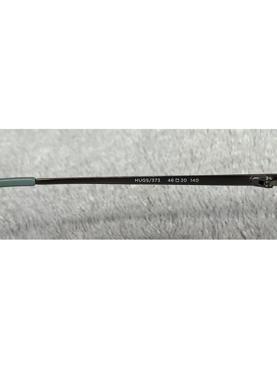 OGI Hugs/373 Women’s Crystal Turquoise Gunmetal Oval Eyeglasses Frames 46-20-140 main image 6